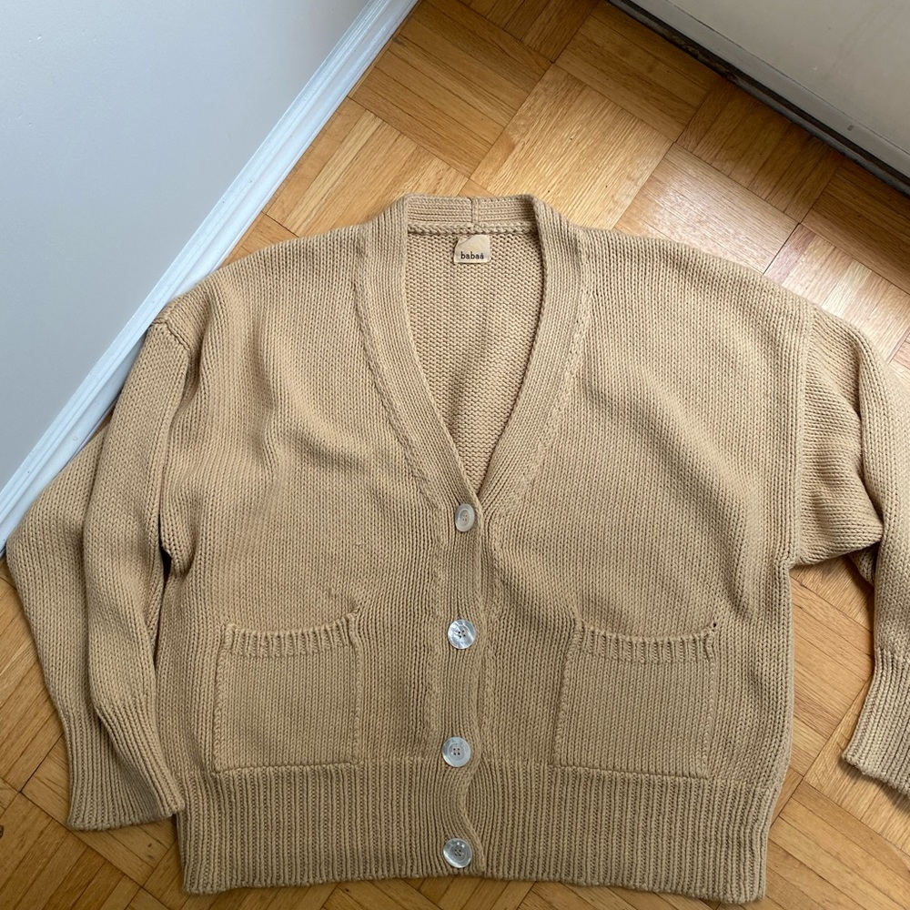 Babaa Cardigan no16 in Clay Pot
